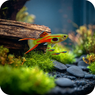 Endler and Fry Guppy (Poecilia wingei) – Growing Colourful Livebearer - Image 3
