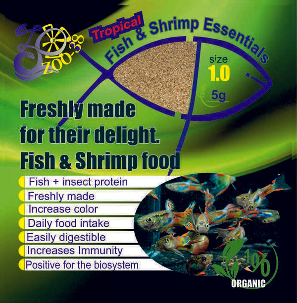 Fish Protein & Vitamins Complex Micro Granules 1,0 mm TROPICAL FISH FOOD